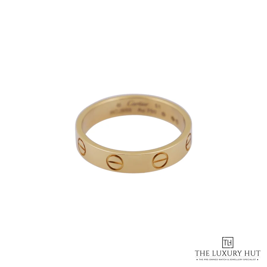 Cartier LOVE Small Gold Wedding Band Size 51