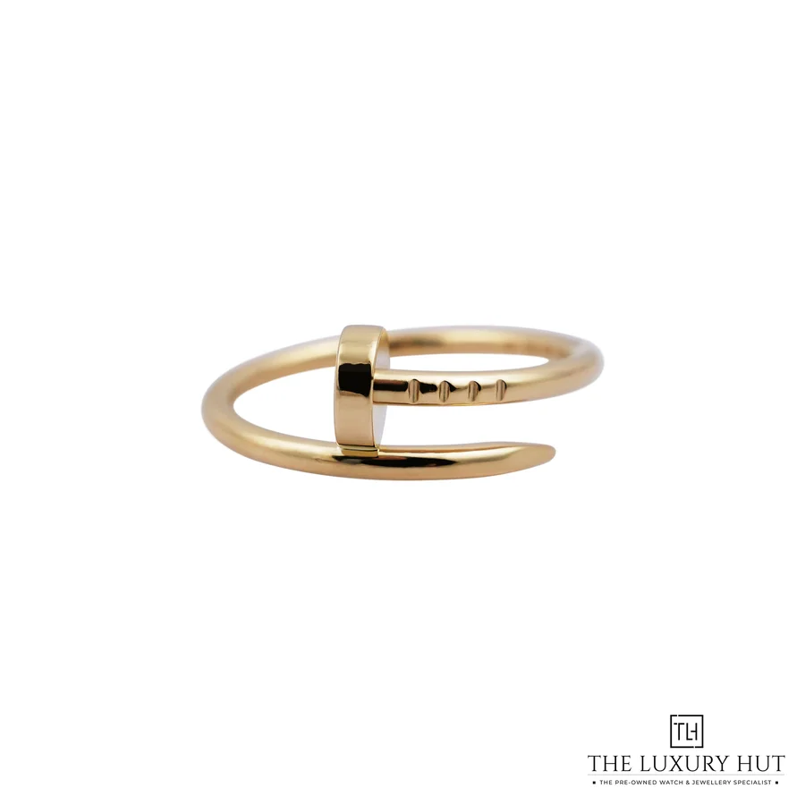 Cartier 18ct Yellow Gold Small Juste Un Clou Ring Size 51