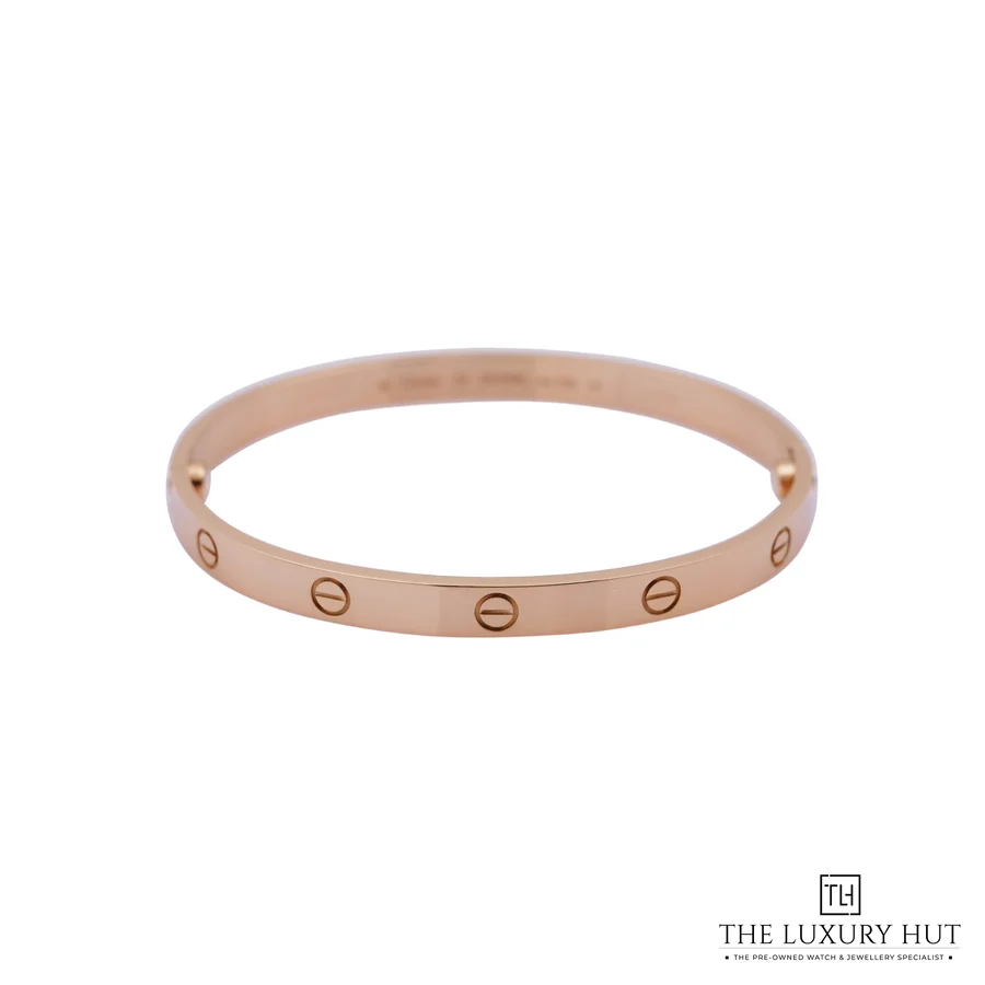 Cartier Rose Gold Love Bangle Size 20