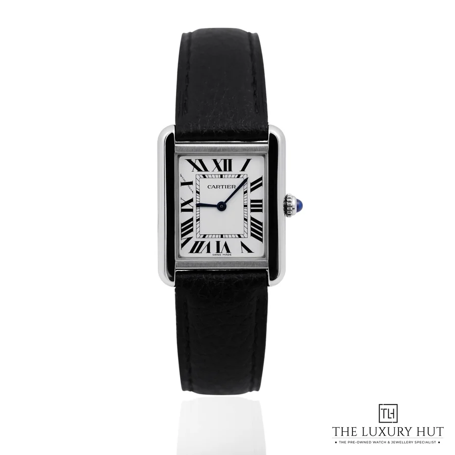 Cartier Tank Solo Small Silver Roman WSTA0030