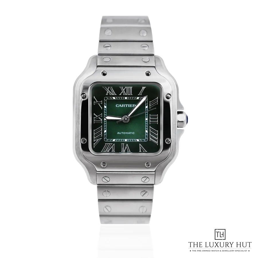 Cartier Santos Steel Medium Green WSSA0061