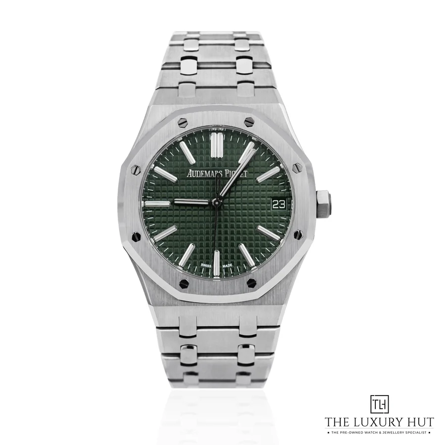 Audemars Piguet Royal Oak 41mm Khaki Green Grande Tapisserie Watch