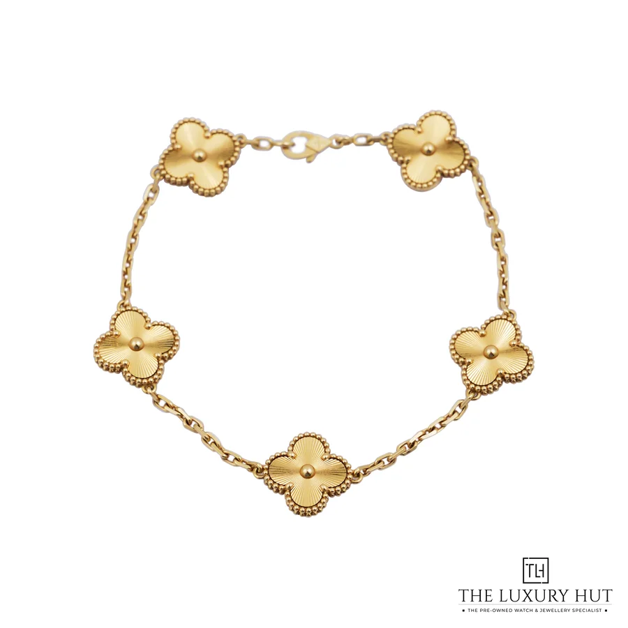 Van Cleef   Arpels Gold Motifs Bracelet VCARP3JK00