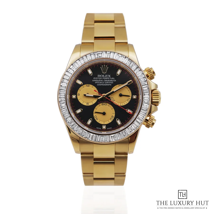 Rolex Daytona Yellow Gold Black Dial 116508