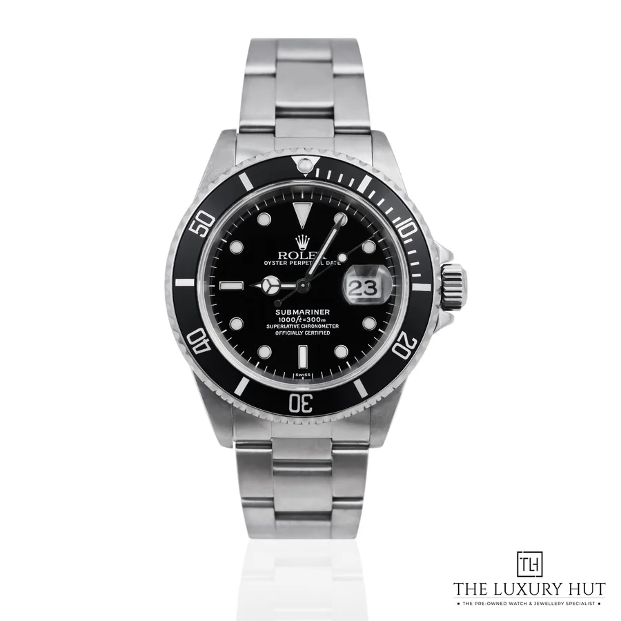 Rolex Submariner Date Steel 40mm Black 16610
