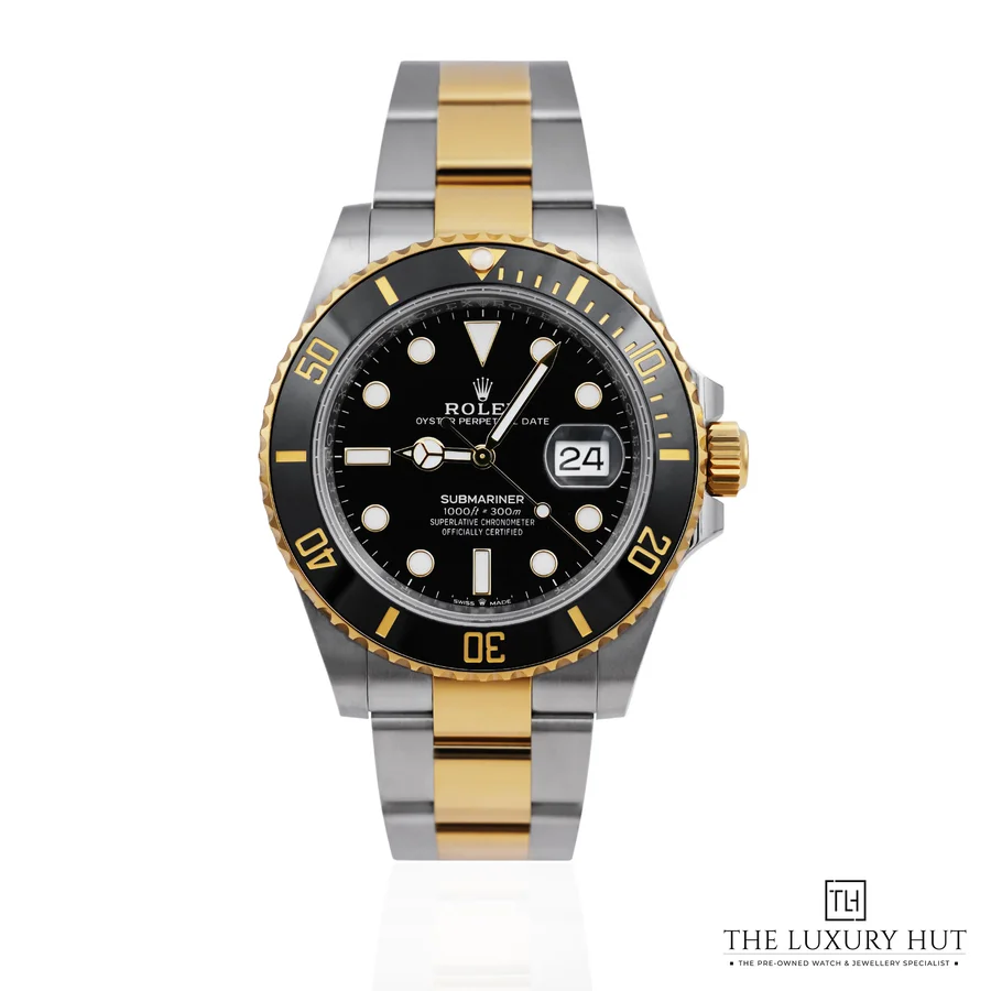 Rolex Submariner Date 41 Steel   Gold Black Dial 126613LN