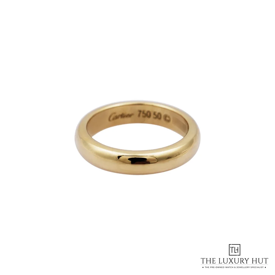 Cartier Yellow Gold Small Love Wedding Band Size 50