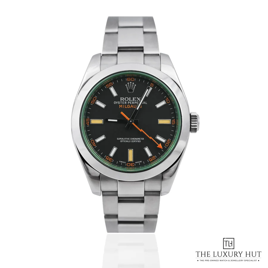 Rolex Milgauss Steel 40mm Black 116400GV