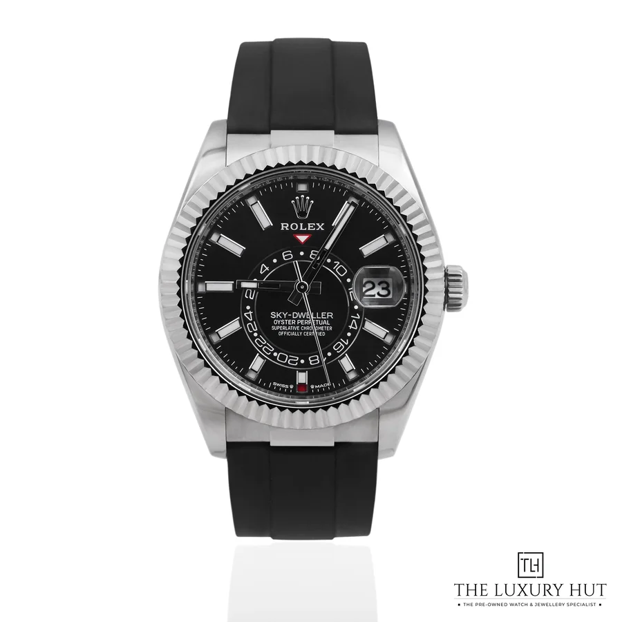 Rolex Sky Dweller 42mm White Gold Black 336239