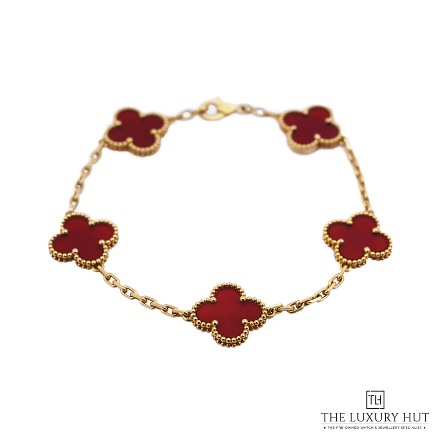 Van Cleef   Arpels Carnelian Bracelet