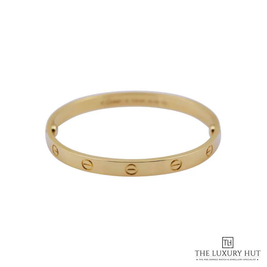 Cartier Yellow Gold Classic Love Bangle 18