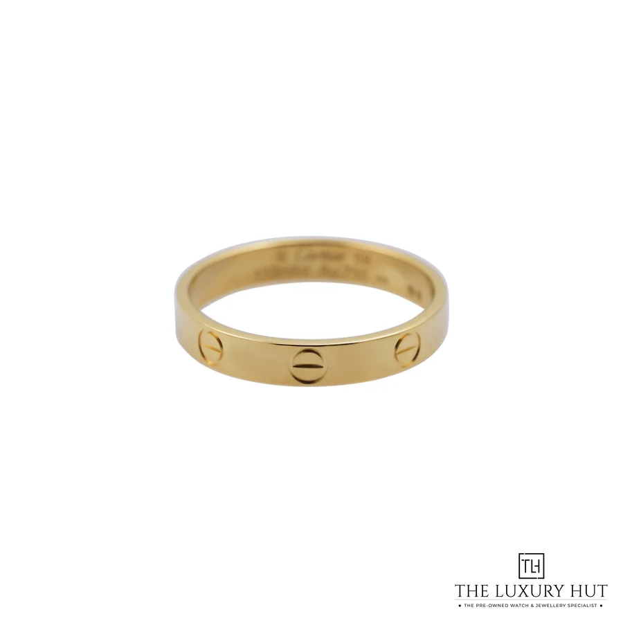 Cartier Yellow Gold Small Love Wedding Band