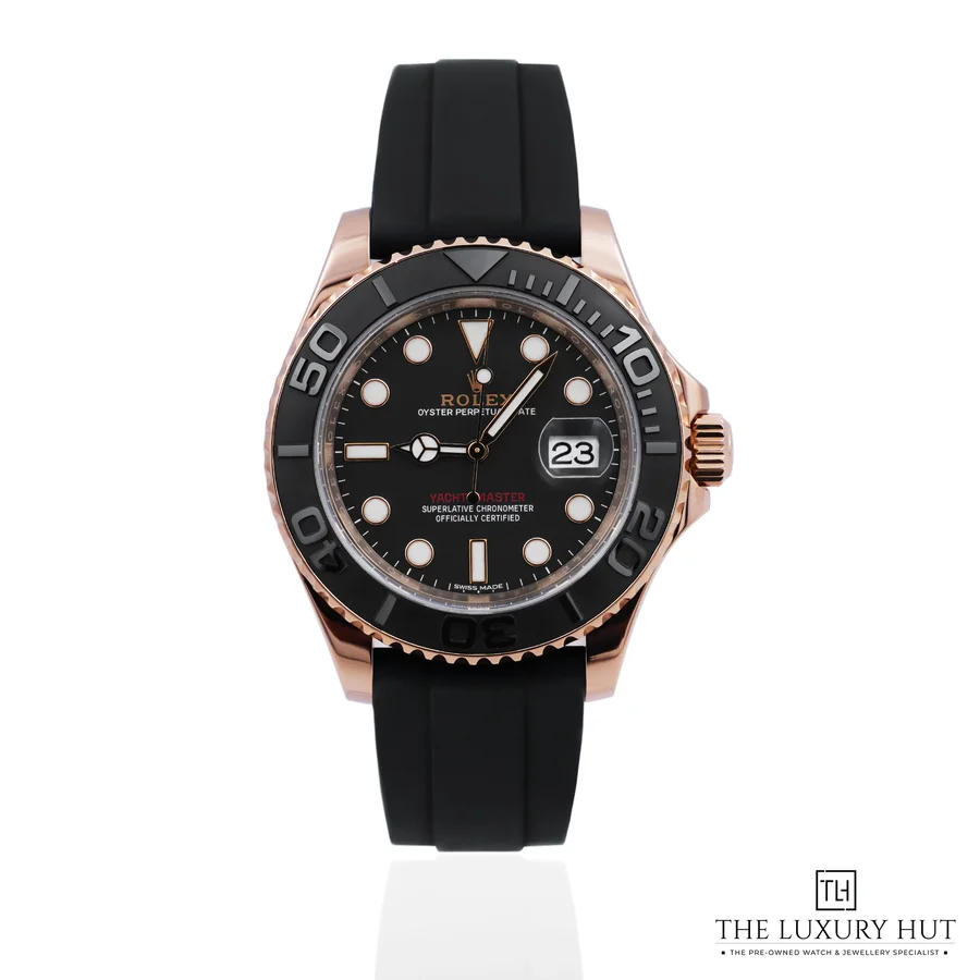 Rolex Yacht Master Everose Gold Black 116655