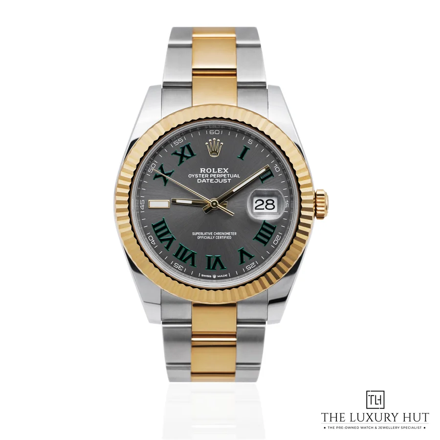 Rolex Datejust Steel Gold Wimbledon 126333