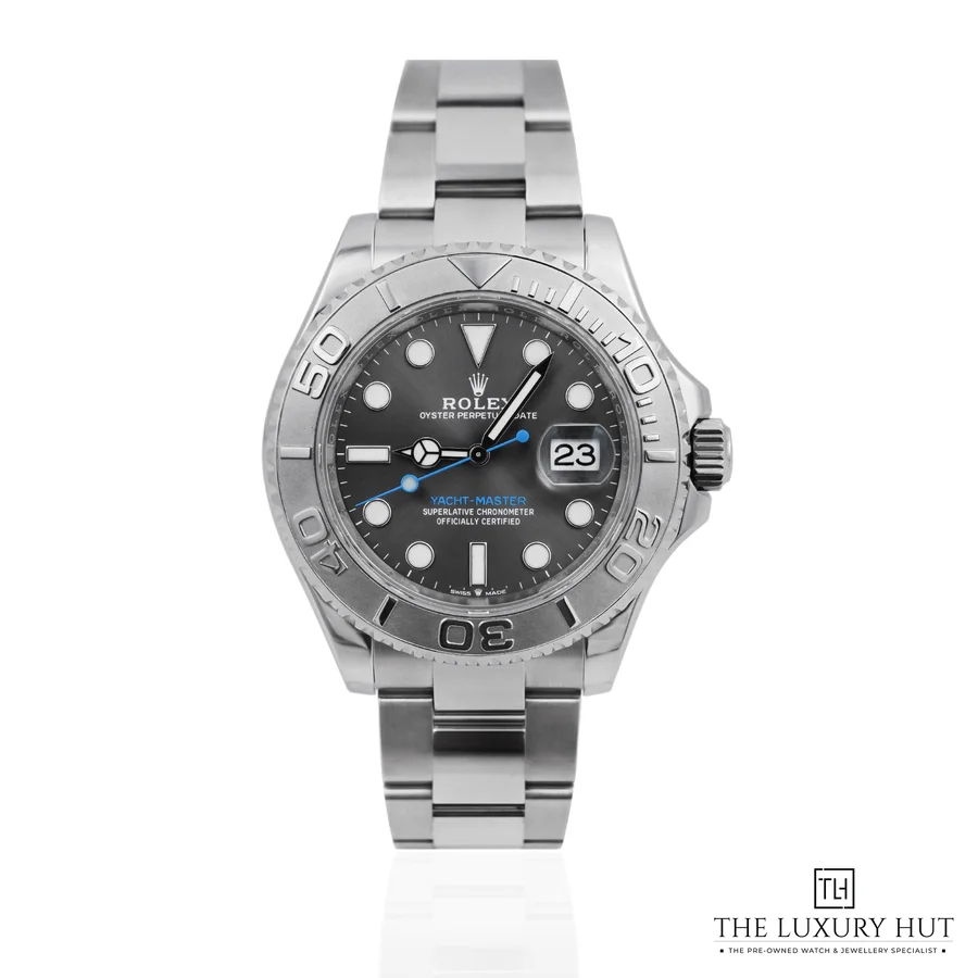 Rolex Yacht Master Steel Platinum Slate Dial 126622