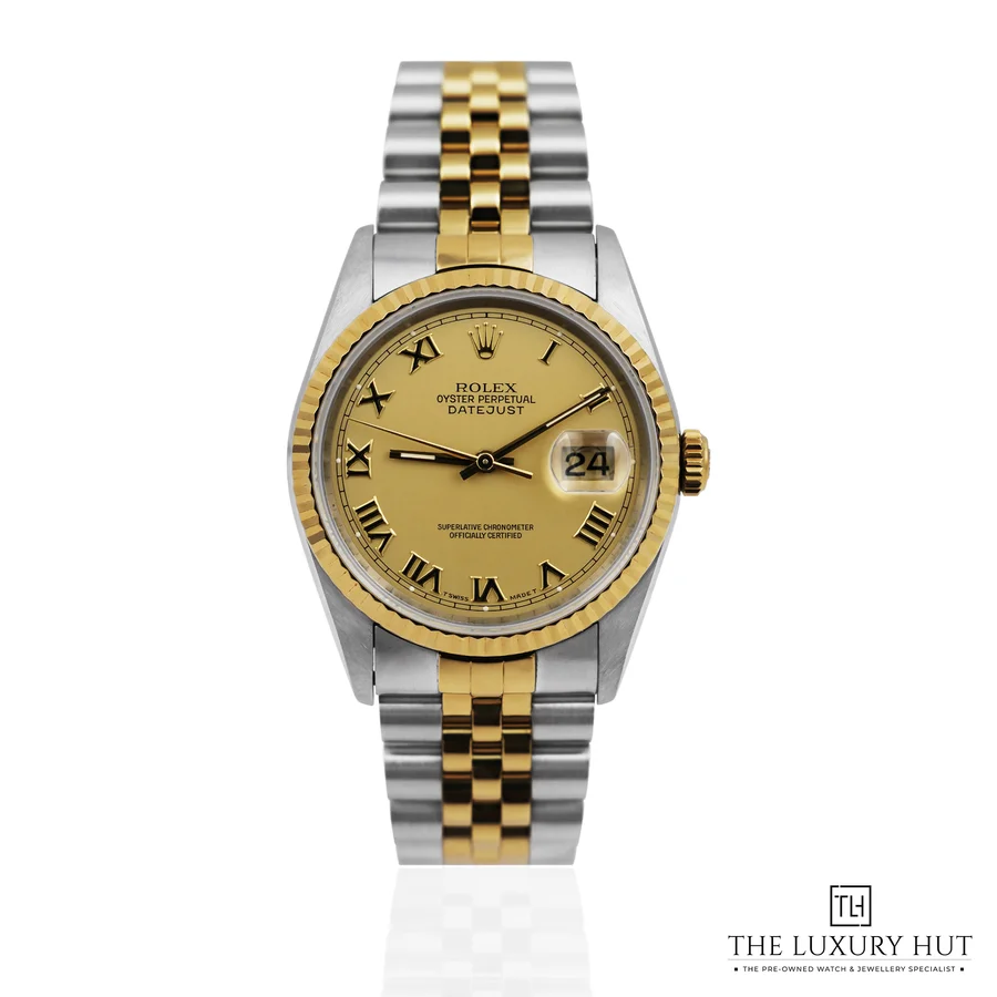 Rolex Datejust 36 Champagne Roman 16233
