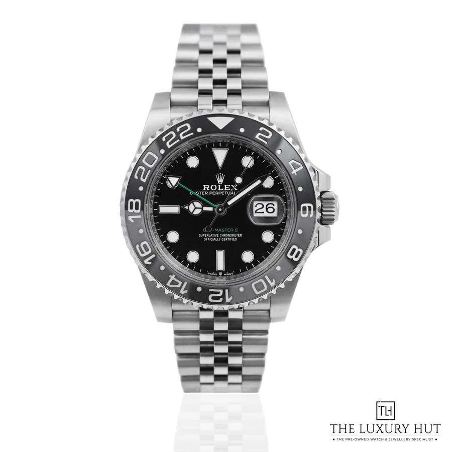 Rolex GMT Master II Bruce Wayne Steel Black 126710GRNR