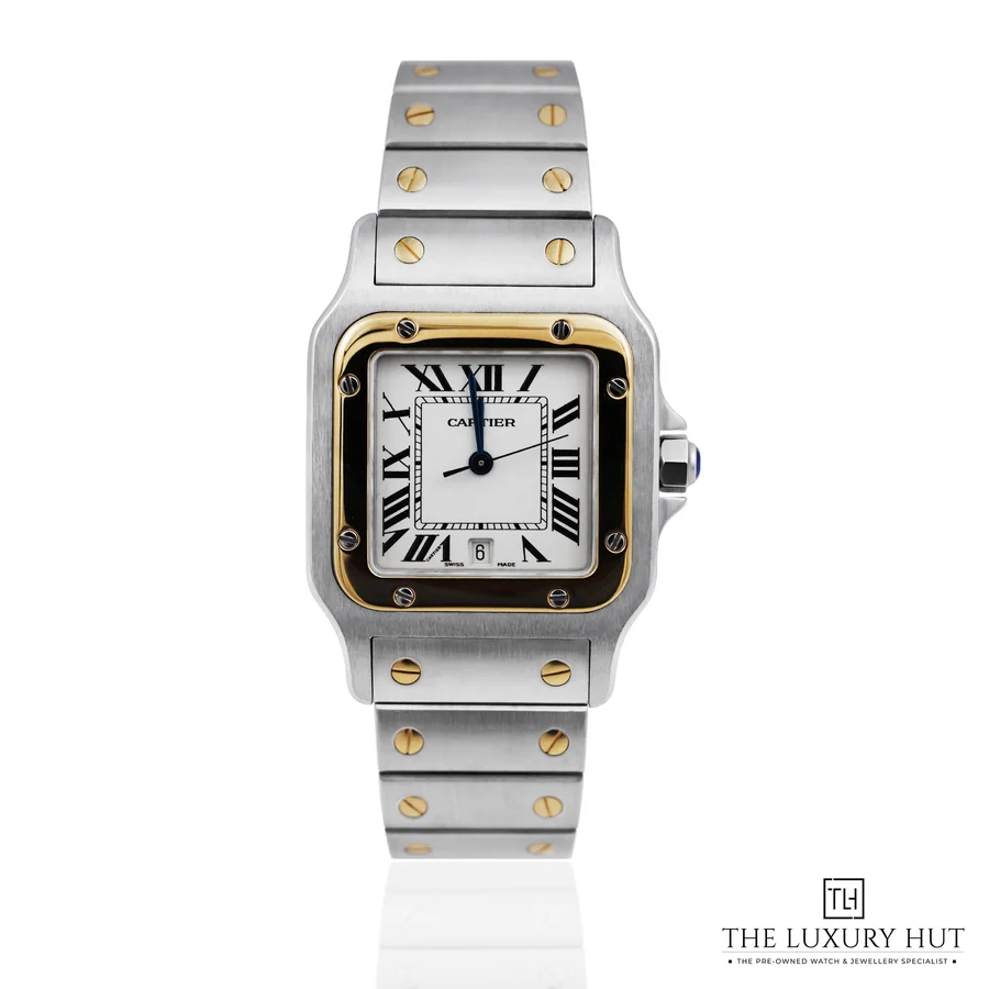 Cartier Santos Galb e Medium White 1566