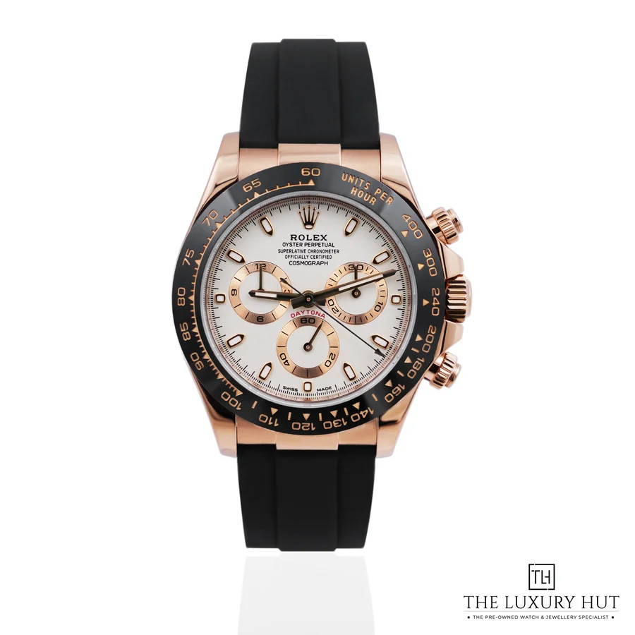Rolex Cosmograph Daytona 18ct Everose Gold Ivory Cream 116515LN