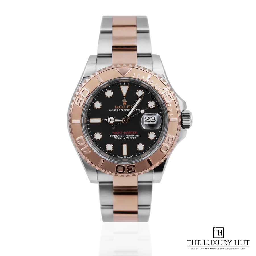 Rolex Yacht Master Steel Gold Black Dial 126621