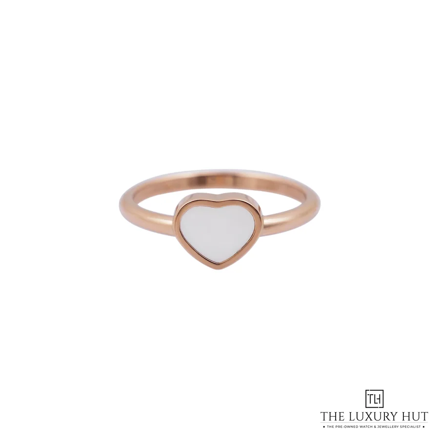 Chopard My Happy Hearts Rose Gold MOP Ring 82A086 5309
