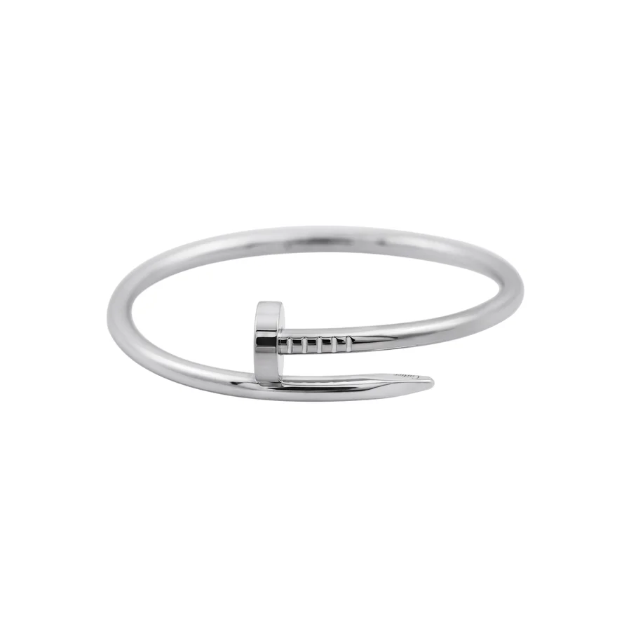 Cartier Classic Juste Un Clou White Gold Bangle