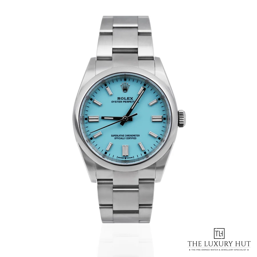 Rolex Oyster Perpetual 36 Steel Turquoise Blue 126000