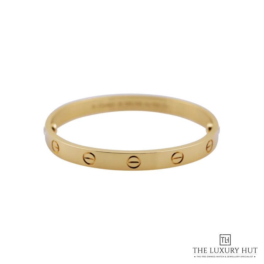 Cartier 18ct Yellow Gold LOVE Bangle Classic 53302 a