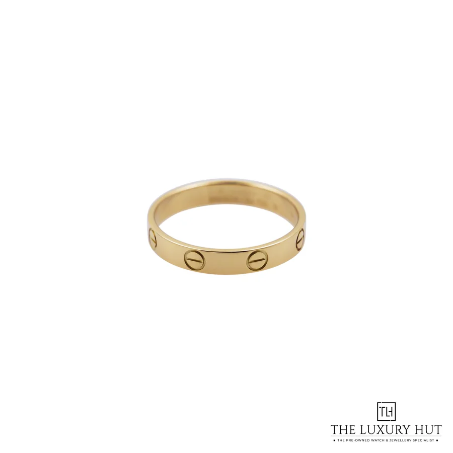 Cartier 18ct Yellow Gold Small Love Wedding Band
