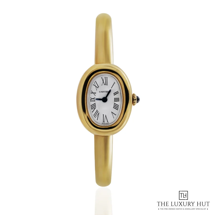 Cartier Baignoire Mini Yellow Gold Silver WGBA0077