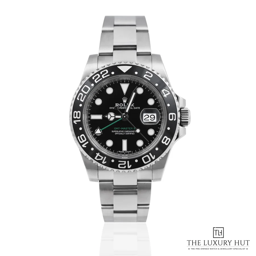 Rolex GMT Master II 40mm Steel Black Dial 116710LN