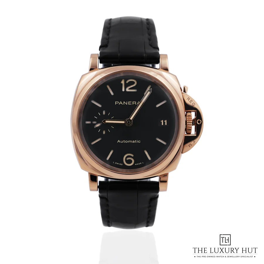 Panerai Luminor Due Rose Gold Black Dial PAM01029