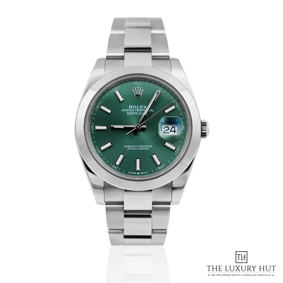 Rolex Datejust Steel 41 Mint Green 126300