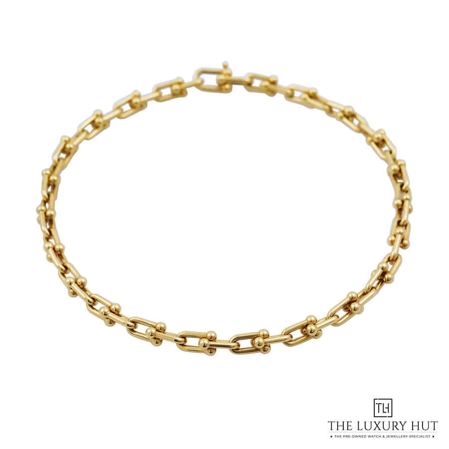 Tiffany   Co  Hardwear Medium Yellow Gold Link Necklace