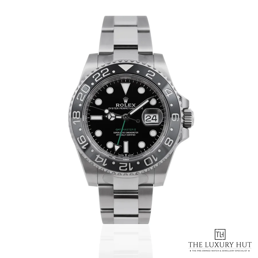 Rolex GMT Master II Bruce Wayne Steel Black 126710GRNR