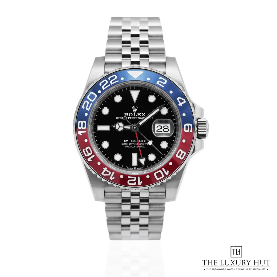 Rolex GMT Master II Pepsi Steel 40 Black 126710BLRO