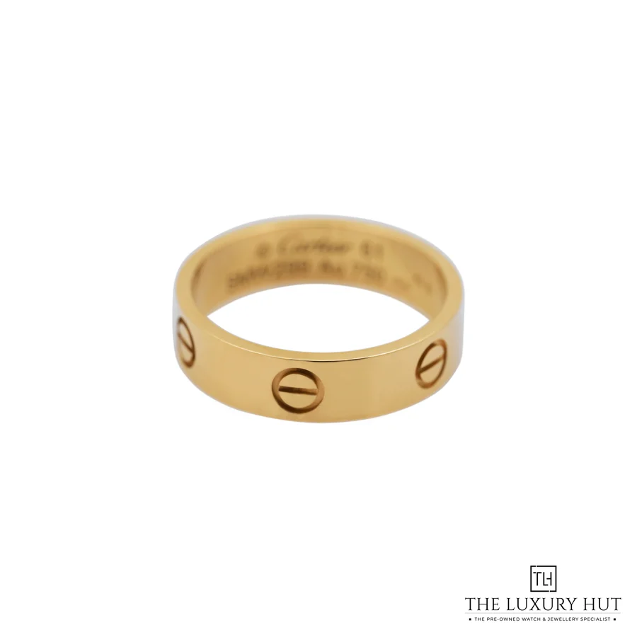 Cartier Love Ring Classic Model Gold Size 61