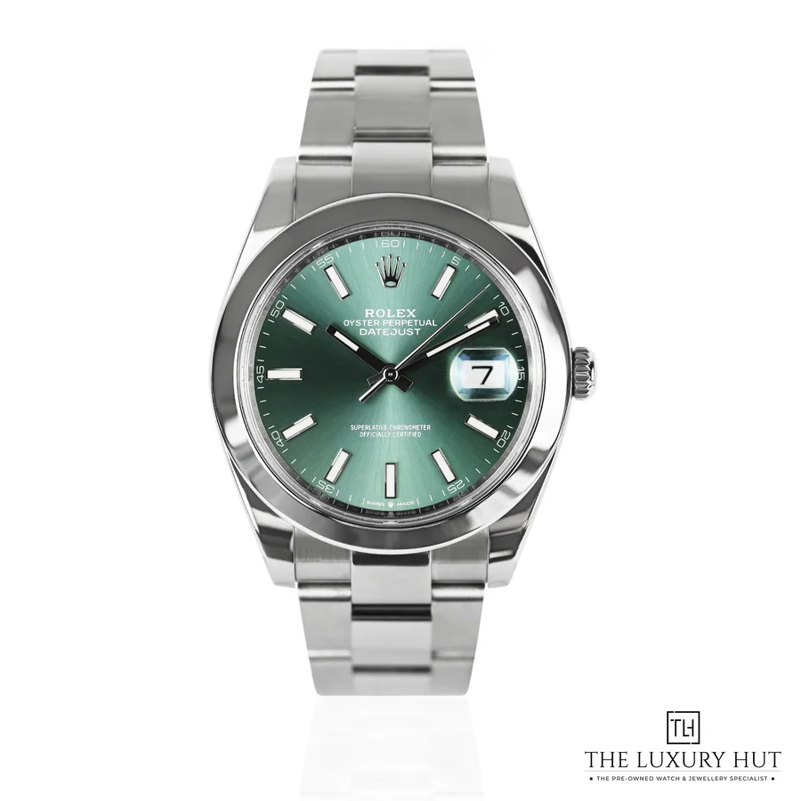 Rolex Datejust 41mm Stainless Steel Mint Green Dial 126300