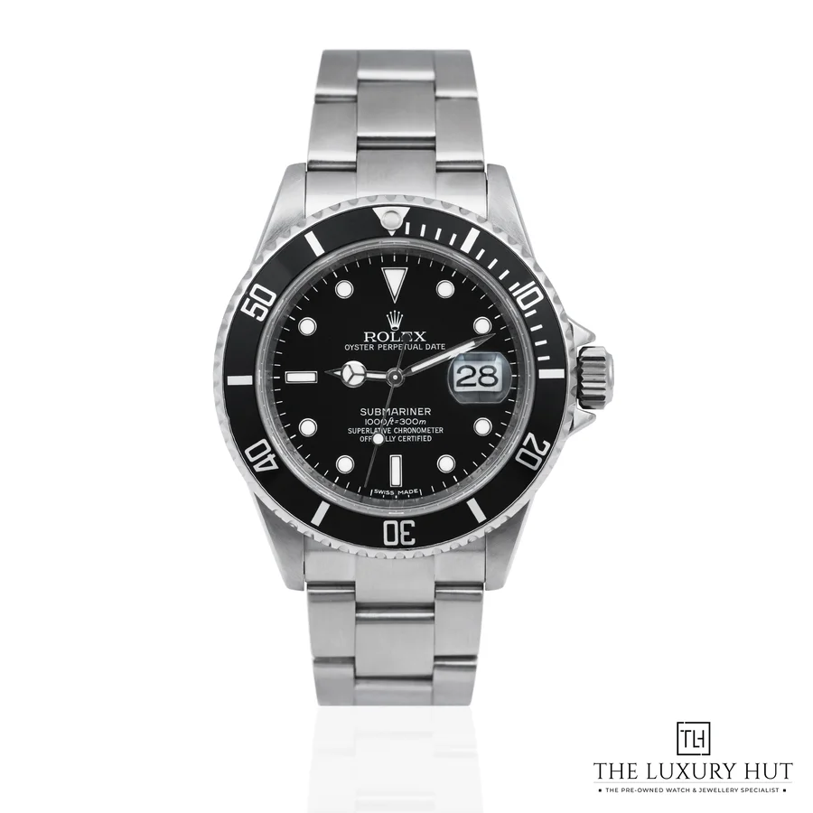 Rolex Submariner Date Steel Engraved Rehaut