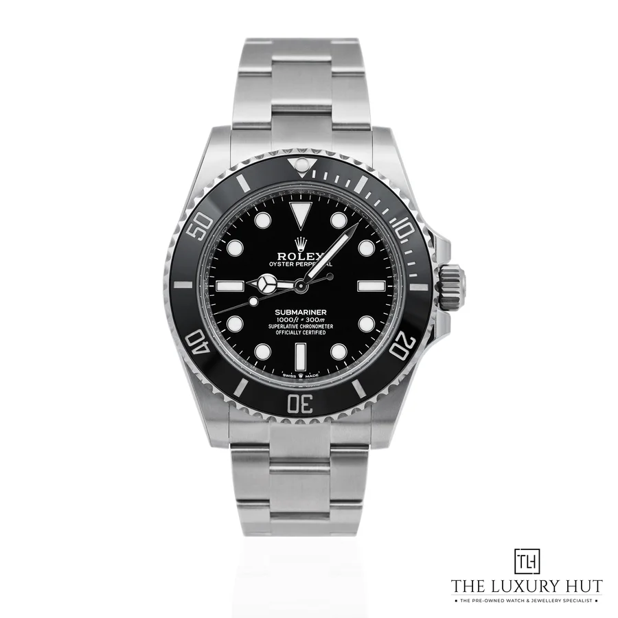 Rolex Submariner No Date Steel 41mm Black Dial Ref 124060