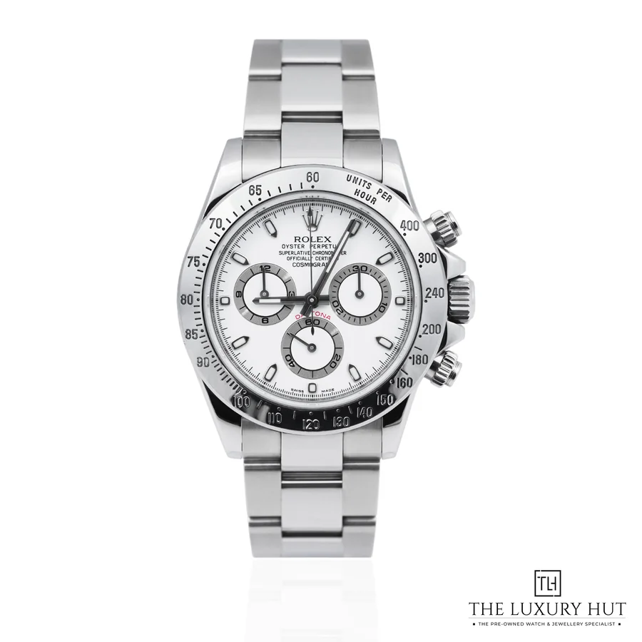 Rolex Cosmograph Daytona Steel 40 White APH Dial 116520