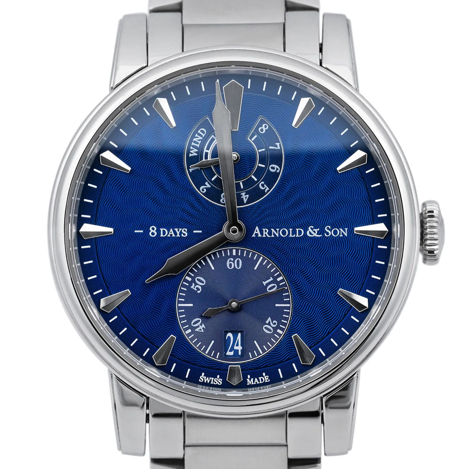 caf7490f-fecb-4c84-bc58-6522b043d9ccArnold_Son_Eight-Day_Steel_43mm_Blue_Guilloche_LB753-cr.webp