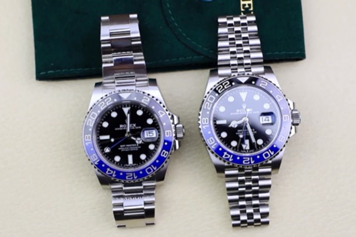 rolex batman comparison
