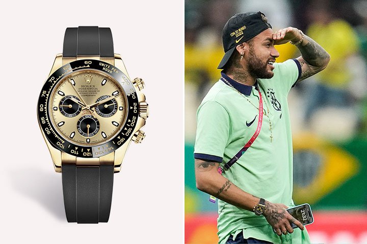 neymar – rolex paul newman daytona