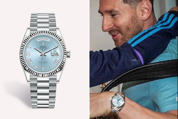 Lionel Messi- Rolex Day-Date