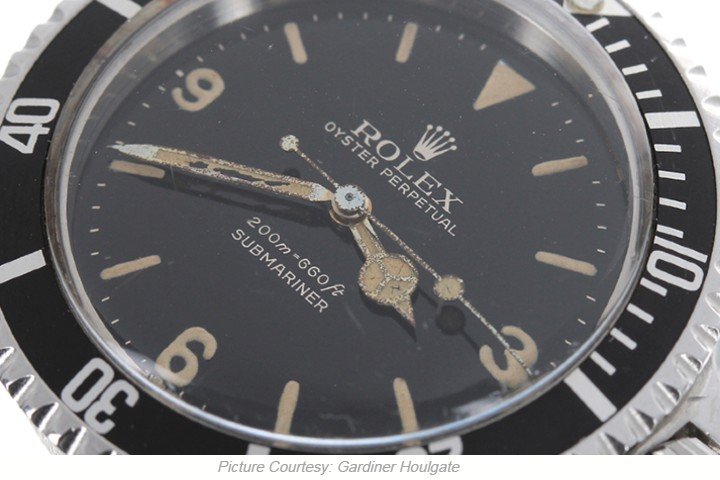 Rolex submariner Gardiner Houlgate