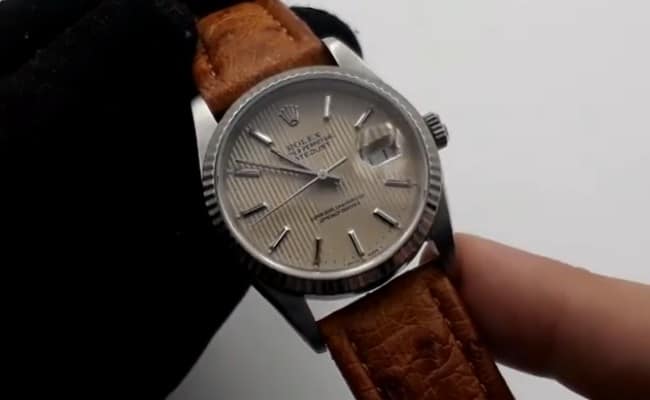 vintage rolex watch of 1980s