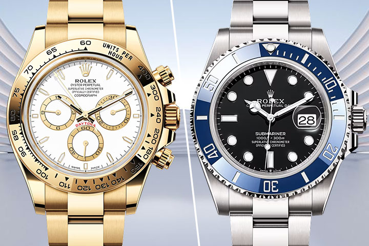 Chronograph and Normal watch