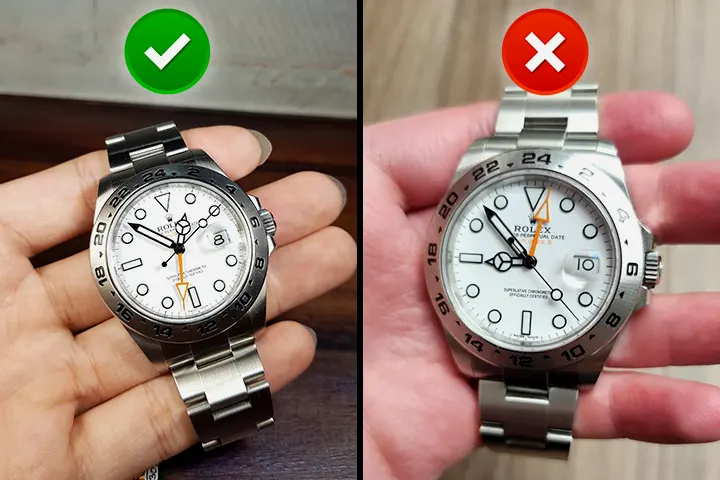 Rolex Weight of the watch