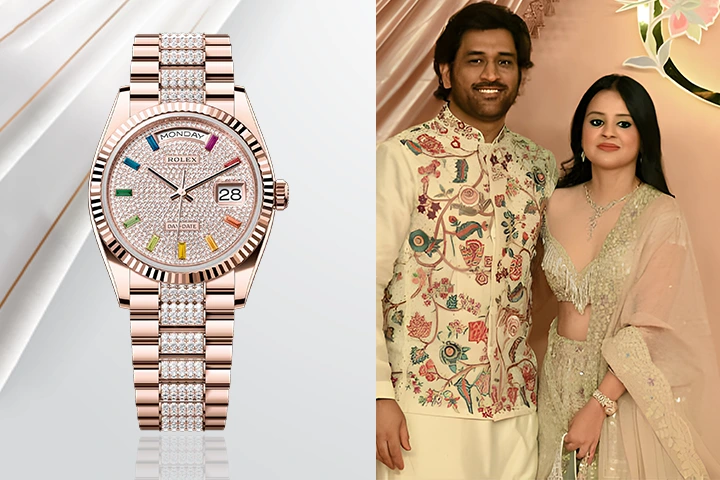 Rolex Day-Date - Sakshi Singh Dhoni